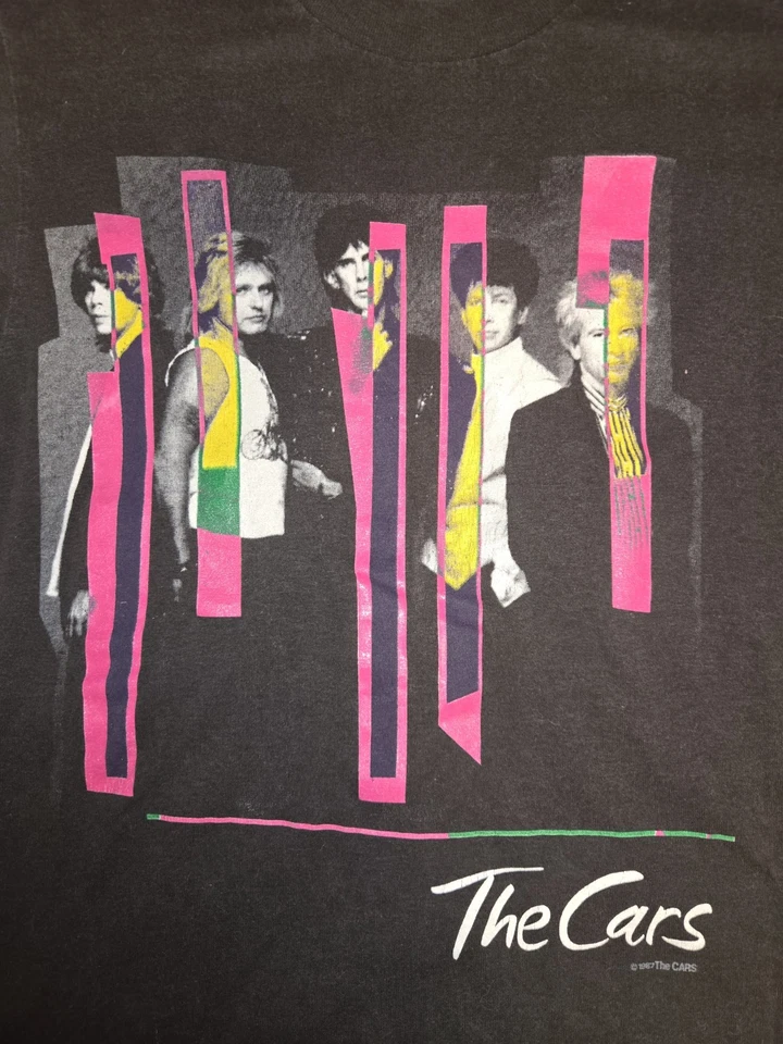 THE CARS lot~'87 DOOR TO DOOR  Tour~2-Sided Graphics Rock Concert T~M+album+more - Image 3 of 4