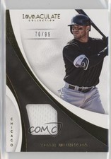 2017 Panini Immaculate Swatches 70/99 Yoan Moncada #S-YM Rookie RC 00q0
