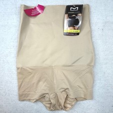 Maidenform small shapewear High Waist Shaping Briefs Beige Seamless Waistband