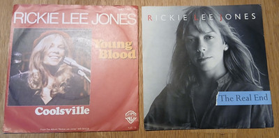 RICKIE LEE JONES - KONVOLUT - 2 X 7'' - SINGLE - VG++ - VG+++ -