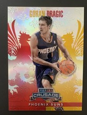 Goran Dragic 2013-14 Panini Crusade Red parallel refractor basketball Card /349