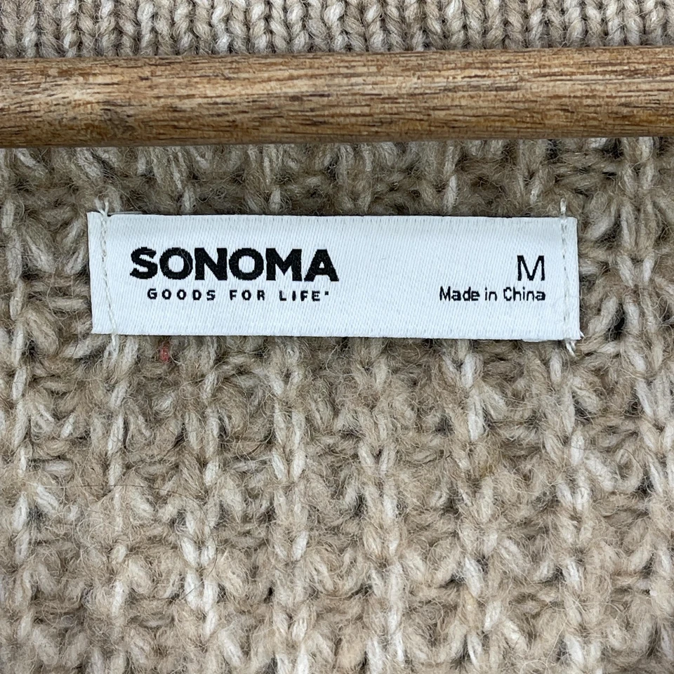 Кардиган Sonoma Academia свитер женский размер M опрятная кокетка омбре на пуговицах спереди - Изображение 4 из 4