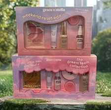 Lot of grace & stella Gift Box Sets - Dream Team Collections + Weekend Reset NEW