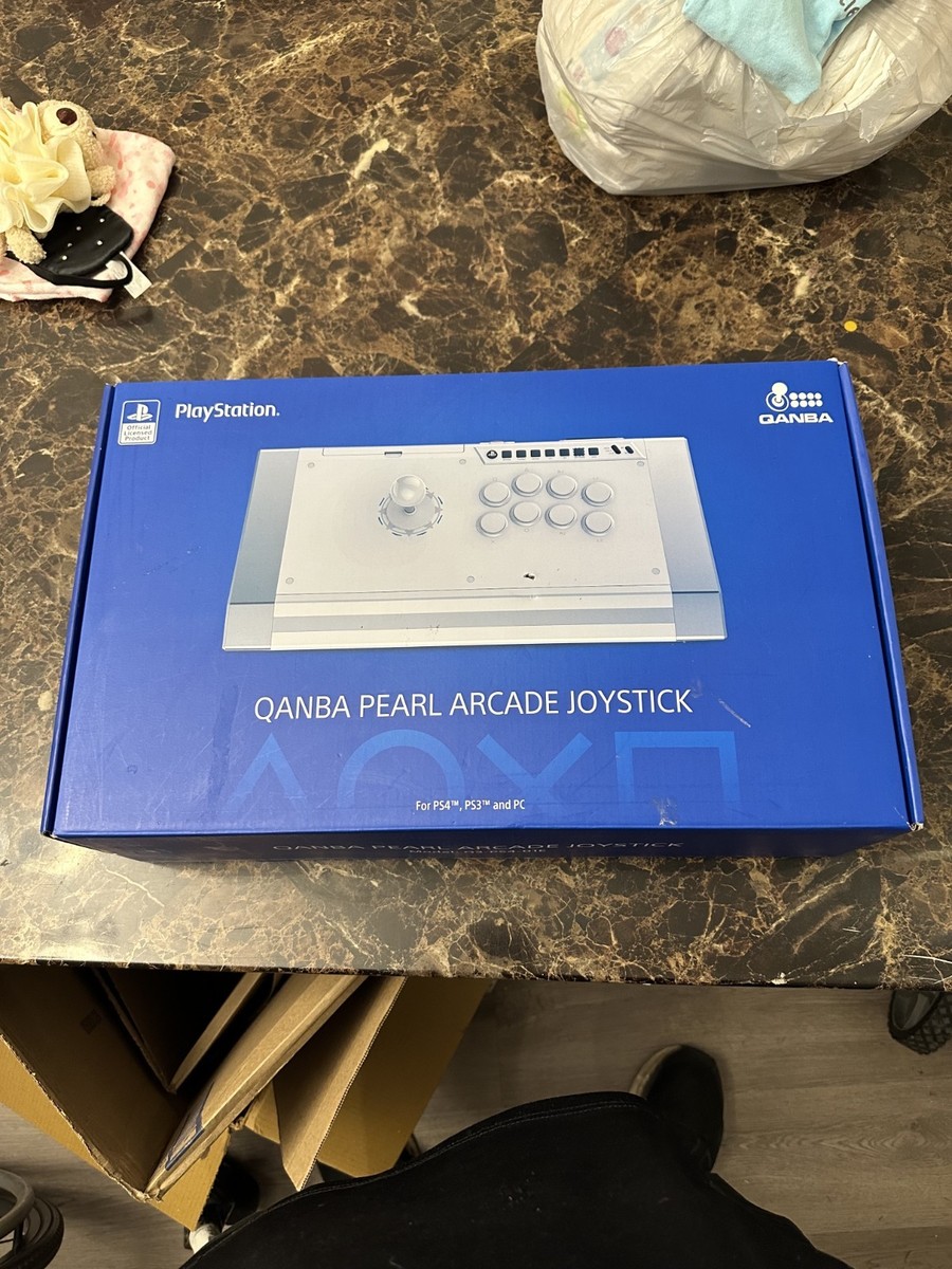 Qanba Q3 Obsidian Arcade Joystick - Pearl for sale online | eBay