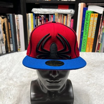 NEW ERA MARVEL SPIDERMAN HAT 7 3/4 THE AMAZING SPIDER-MAN