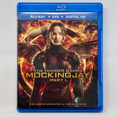 The Hunger Games Mockingjay Part 1 Blu-ray DVD Digital HD 2014 Action Sci-Fi