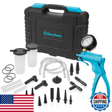 Duratech 2 In 1 Brake Bleeder Kit Brake Fluid Bleeder Kit Handheld Vacuum Pump