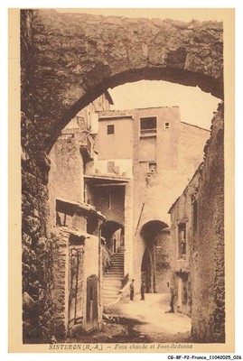 CG-BFP2-0516-04 - SISTERON - Heißwasserquelle Von Fons-Retour