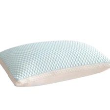 Mugwort Pillow Down Velvet Fill Neck Support Bed Pillow With Washable Pillowcase