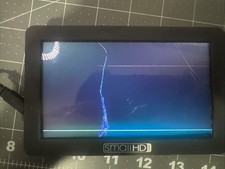 SmallHD Focus 5" On Camera Monitor Broken Screen ; FOR PARTS