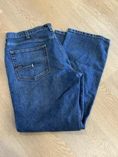 Arita Men’s Jeans Rebar Relaxed Boot Cut M4 40X34 Workwear Pockets Logo Western