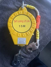 Self Retracting Lifeline 49ft Fall Arrester Fall Protection Fall Arrestor Tool