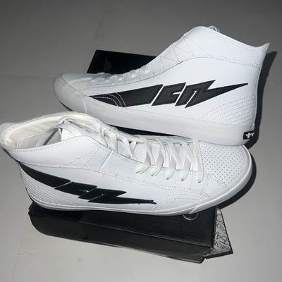 Creative Recreation Men's ZUES Hi Leather Size 11 CRF2V101 White Black NEW