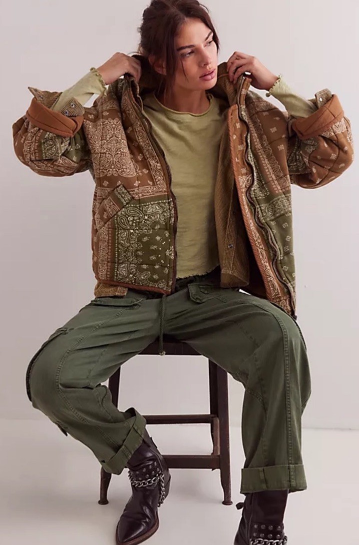 ジャケット・アウター READYMADE Quilting Bandana Burn Coat 2 QUILTED BANDANA JACKET No. 543 - M/L