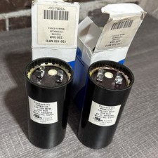 2 Packard Motor Start Capacitor 130-158 MFD 220-250 Volt VAC Fits PRMJ130