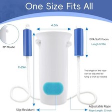 Sock Aid, Sock Aid Device for Seniors, Sock Helpers to Put on Your Socks with Fo
