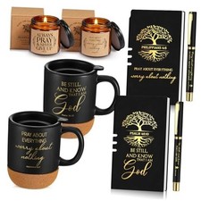 Set Pastor Appreciation Gifts Man of Christian Religious Church Gift for 2 God