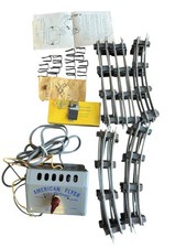 1950's American Flyer Transformer-tested W/ Box, 20 Pc Track, Track Locks