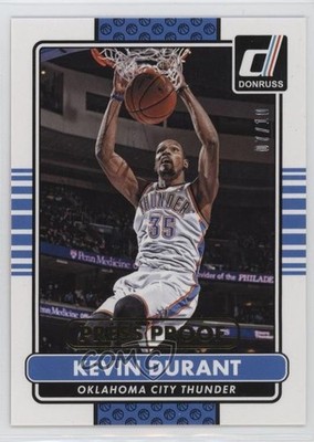 2014-15 Panini Donruss Press Proof Gold /10 Kevin Durant #52 4f5