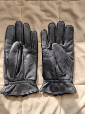 MEN'S LEATHER WINTER GLOVE IN NEW EXCELLENT CONDITION SIZE LARGE