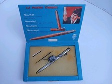 PENNA A SFERA CON TIMBRO RARA SET COMPLETO ANNI 60