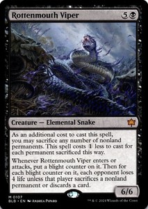 Rottenmouth Viper #107 Bloomburrow