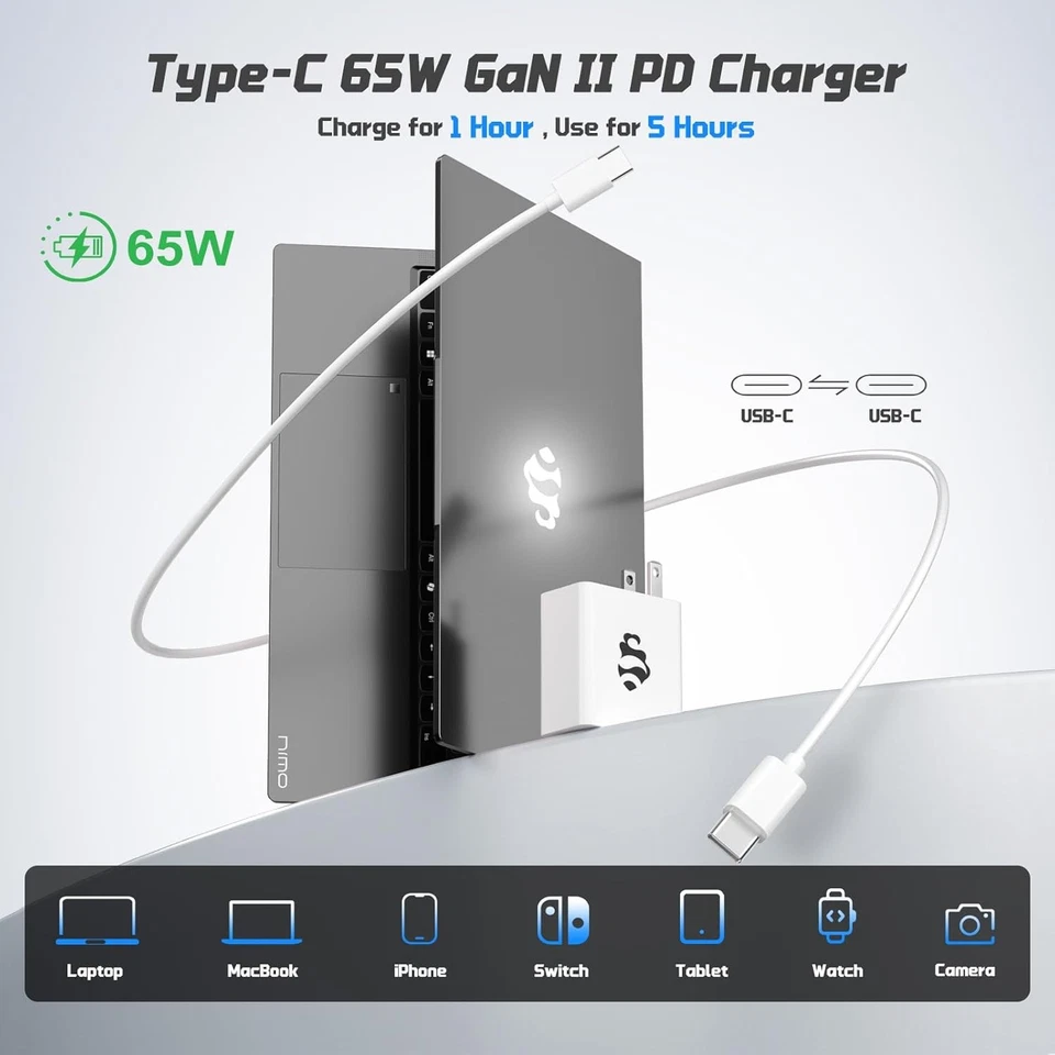 NIMO-15.6" Student-Laptop, 13th Gen Intel N150,16GB RAM 1TB SSD Backlit Keyboard - Image 4 of 4
