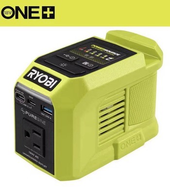 ONE+ 18V 200-Watt Portable Battery Inverter Power Source