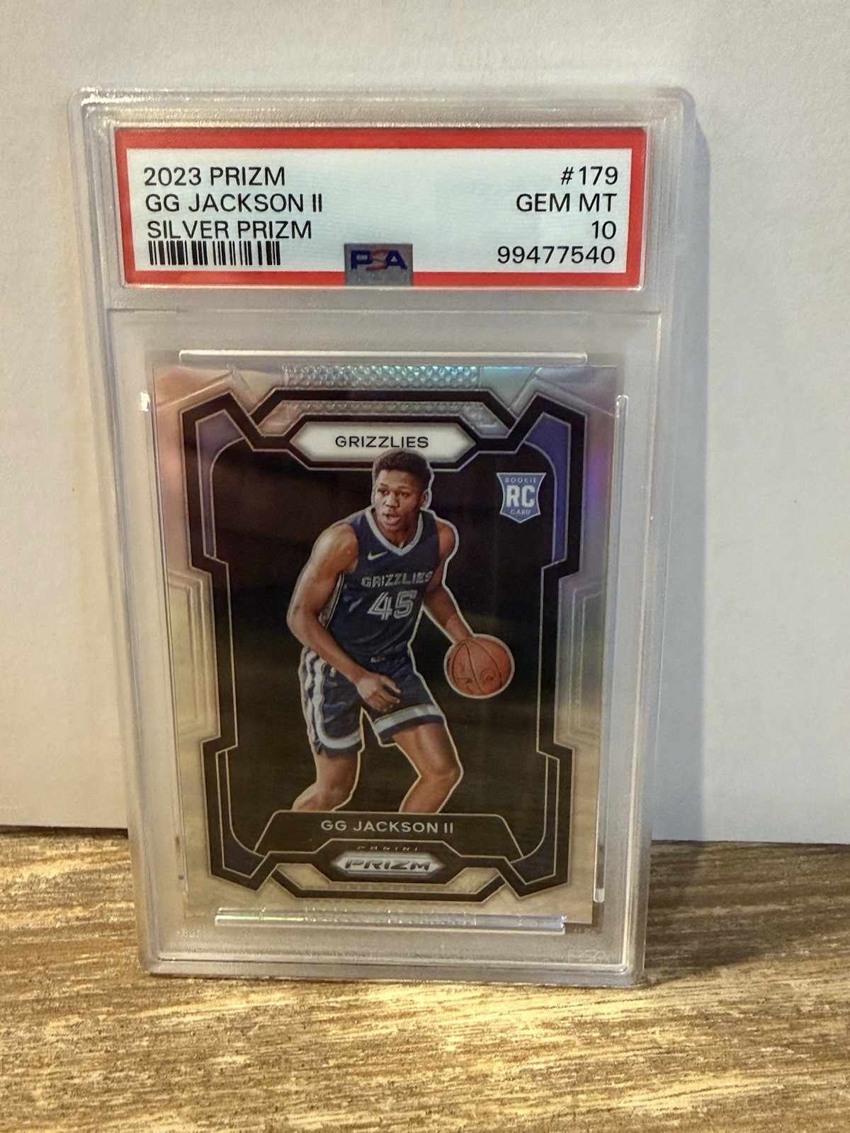 2023-24 Panini Silver Prizm GG Jackson #179 PSA 10