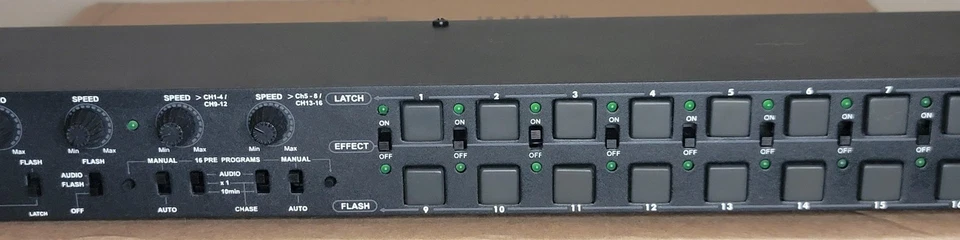 Elation Copilot III Lighting Controller 16 Channel DMX Fog Strobe Audio USB - Image 2 of 4