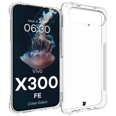 Handyhülle für Vivo X300 FE Bizon Case Cover Schutzhülle Etui Hülle Transparent