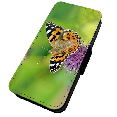 Bedruckte Flip Handyhülle iPhone, Samsung & Huawei Painted Lady