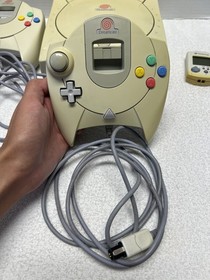 SEGA Dreamcast Console w/ Two Controllers, Memory Card and Cables Tested Working