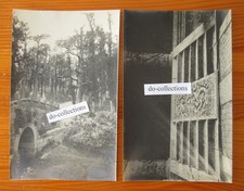 CHINA JINAN TAI'AN 2 antique photos 1910's Taishan Mount Tai Shandong