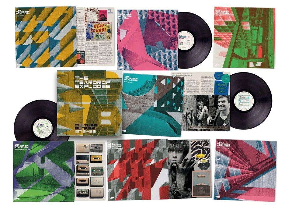 Teardrop Explodes Culture Bunker 1978-82 (Vinyl) 7" Single Box Set - Bild 2 von 2