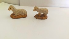 SANTON - Devineau, Pieraccini, Bacci - 2 moutons (H 2,5/3 cm)