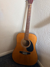 Excalibur TW300 6-String Acoustic Guitar Full Size Natural RH