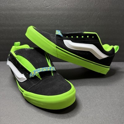 VANS Knu Skool Pop Outsole Green Black Rare Pattern Premium Men s Size 12