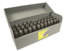 CH Hanson 36pc 3/16" Standard Letter/Number Stamp Set (20625)