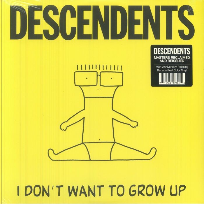DESCENDENTS - I Don't Want To Grow Up (40th Anniversary Edition) - Vinyl (LP)