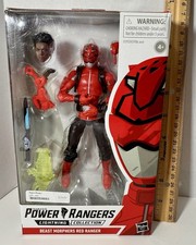 Power Rangers Lightning Collection Beast Morphers Red Ranger 6  Action Figure