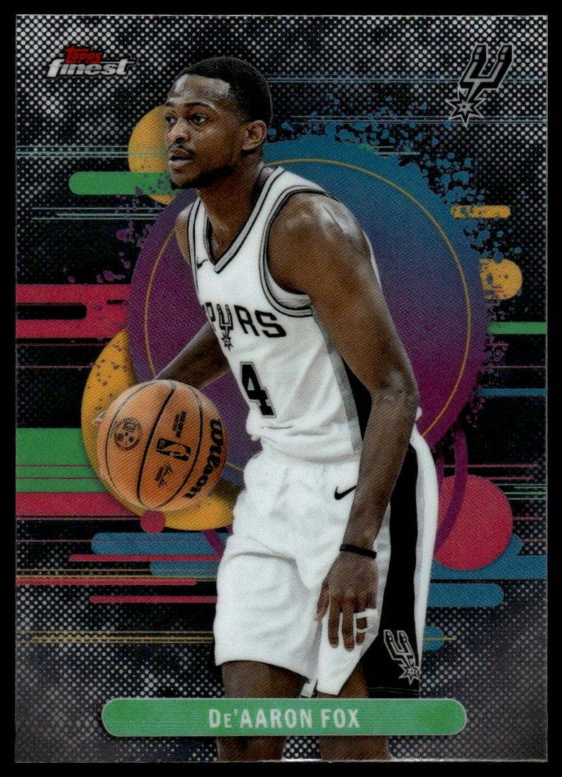 2025-26 Finest #180 De'Aaron Fox