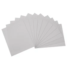 12 Pack 10.83 x 8.46" 1.7mm Thickness EVA Foam Sheets for Arts Light Gray