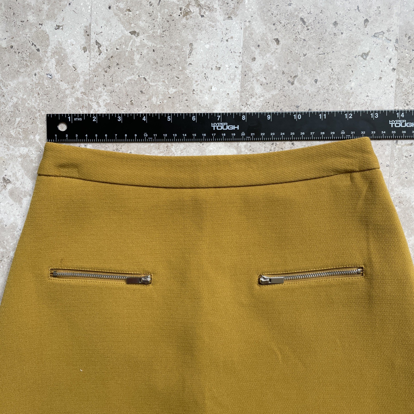 Zara Basic Collection Lined Mini Skirt Size XS Co… - image 5