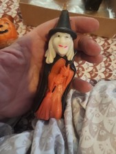 Vintage Gurley Halloween Witch Candle 1950's 