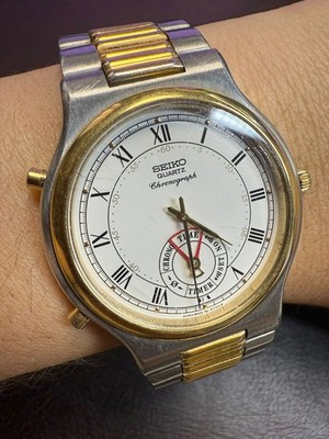 Seiko Dancing Hands 8M25-8030 Chronograph