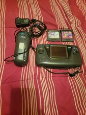 SEGA Game Gear Recapped  Newly Repaired Battery Pack W/ Sonic 2  Super Columns