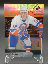 Mike Bossy /247 SP 18-19 Game Used Orange - NHL New York Islanders