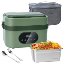 Cordless Electric Lunch Box for Adults 4500mAh Rechargeable Food Lunch Warmer