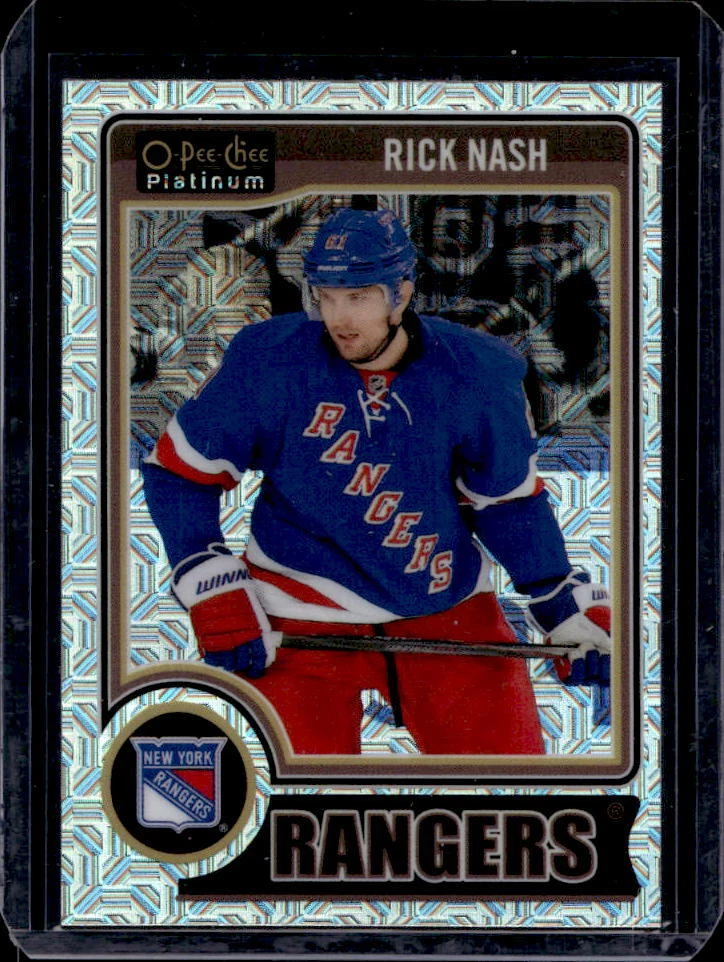 2014-15 O-Pee-Chee Platinum Rick Nash Traxx #84 Rangers